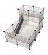 CagesCubes - CyC Deluxe 2X3 Cage mit 2X1 Loft für Meerschweinchen