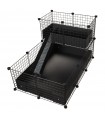 CagesCubes - Cage CyC Deluxe 2X3 avec grenier 2X1