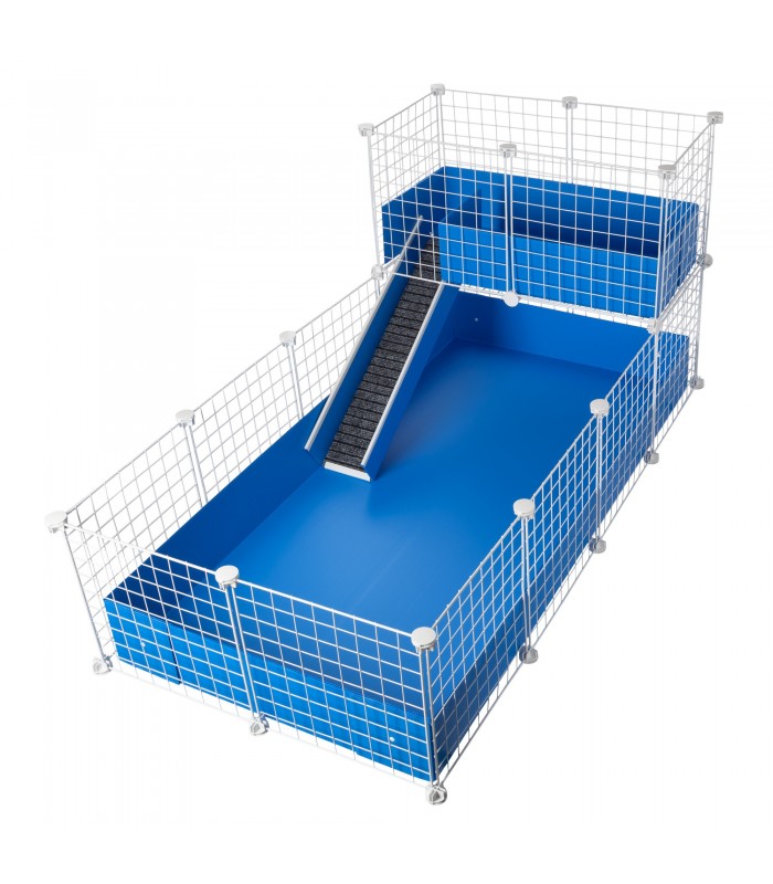 CagesCubes - CyC Deluxe 2X4 Cage with Loft 2X1 for Guinea Pigs