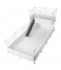 CagesCubes - Cage CyC Deluxe 2X4 avec Loft 2X1 pour cochons d'Inde