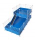 CagesCubes - CyC Deluxe 2X4 Käfig mit Loft 2X2 für Meerschweinchen