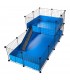 CagesCubes - Gabbia CyC Deluxe 2X4 con Loft 2X2 per porcellini d'India