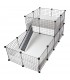 CagesCubes - Jaula CyC Deluxe 2X4 con Loft 2X2 para cobayas