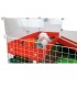 Half-size transparent window panel for CyC Cages