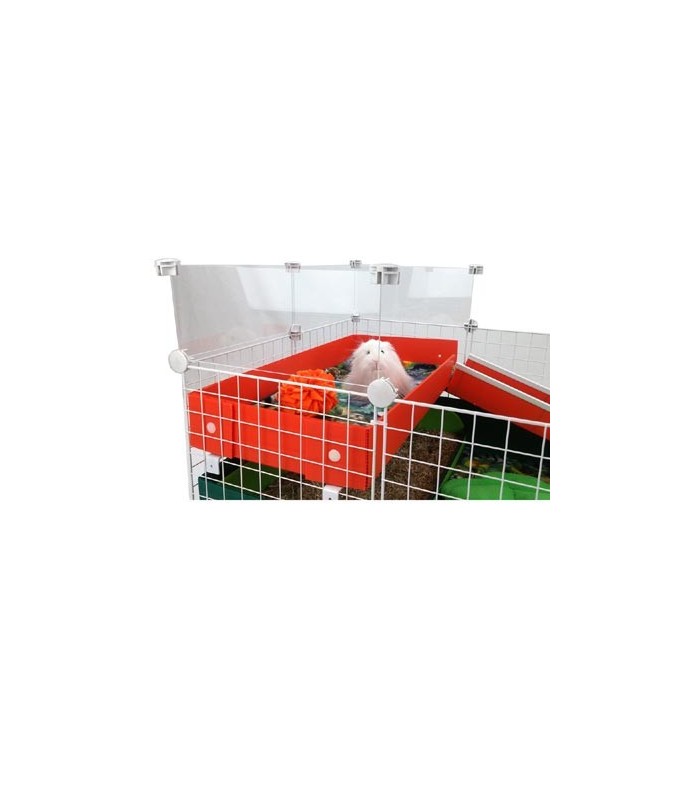 Pannello finestra trasparente di mezza dimensione per CyC Cages