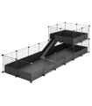 CagesCubes - Jaula CyC Deluxe 2X6 con Loft 2X2