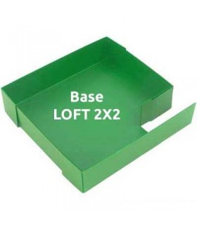 CagesCubes - 2X2 LOFT Base Coroplast per gabbie CyC