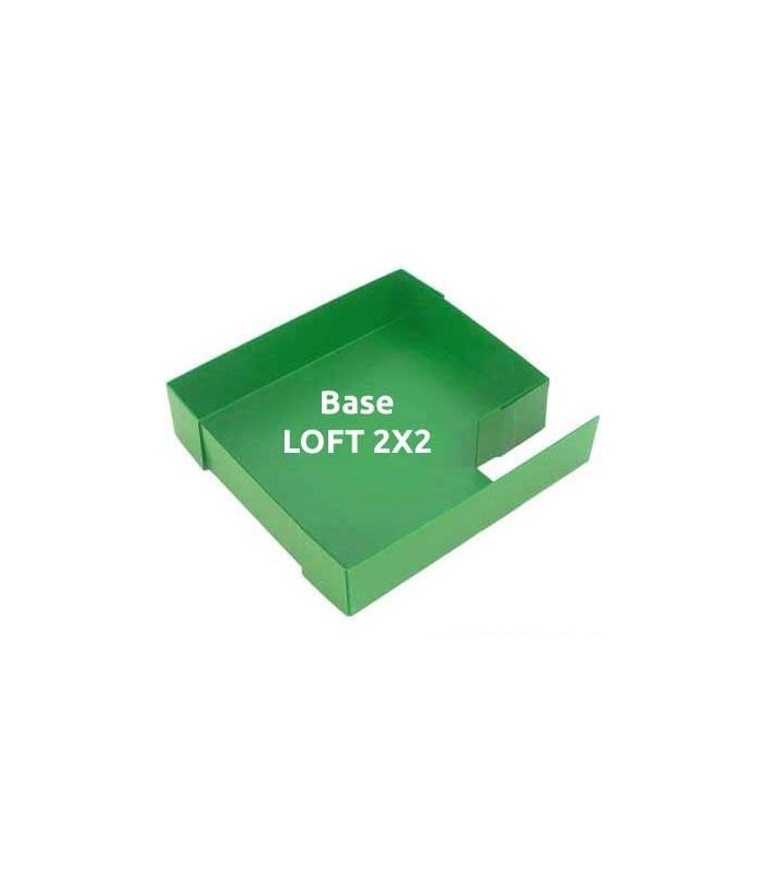 CagesCubes - 2X2 LOFT Coroplast Base für CyC Cages