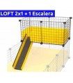 CagesCubes - KIT LOFT 2x1 con scala