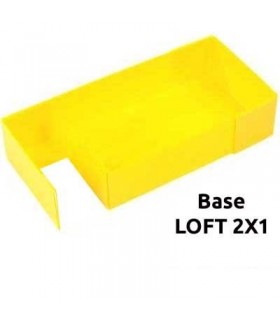 CagesCubes - Base Coroplast para LOFT de 2X1 para jaulas CyC