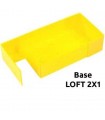 CagesCubes - Base Coroplast para LOFT de 2X1