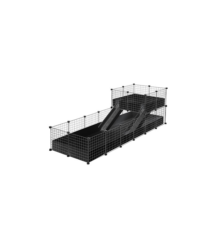 CagesCubes - CyC Deluxe PLUS 2X6 Käfig mit 2X2 Loft