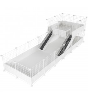 CagesCubes - CyC Deluxe PLUS 2X6 Cage with 2X2 Loft
