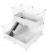 CagesCubes - CyC Deluxe Compact 2X2 Cage con 2X1 Loft