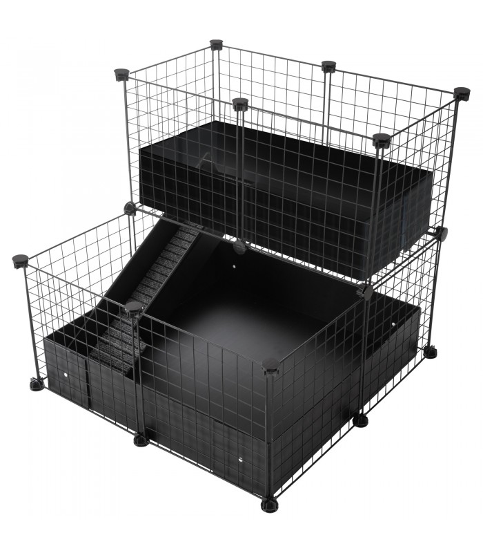 CagesCubes - CyC Deluxe Compact 2X2 Käfig mit 2X1 Loft
