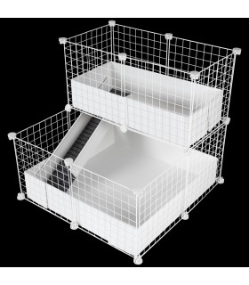 CagesCubes - CyC Deluxe Compact 2X2 Cage con 2X1 Loft