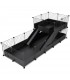 CagesCubes - Cage CyC Deluxe PLUS 2X5 avec grenier 2X2