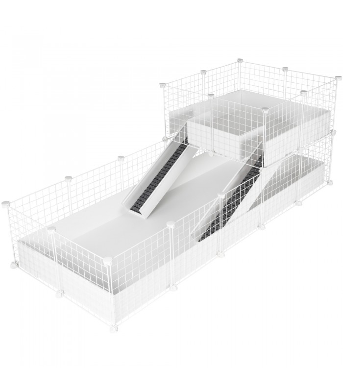 CagesCubes - CyC Deluxe PLUS 2X5 Käfig mit 2X2 Loft