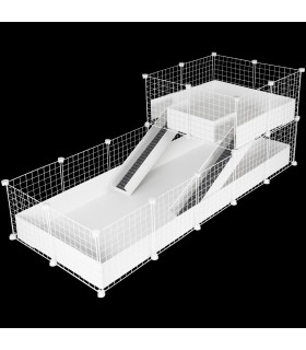 CagesCubes - CyC Deluxe PLUS 2X5 Cage con 2X2 Loft