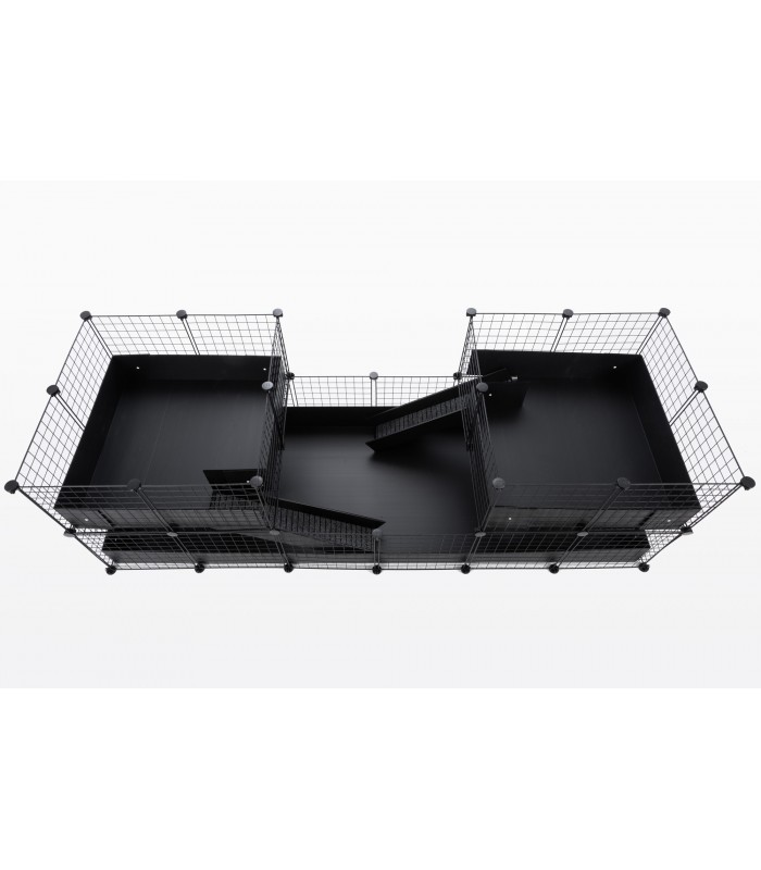CagesCubes - Cage CyC Deluxe DOUBLE LOFT (2X6 + Loft 2X2 - Loft 2X2)