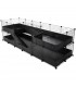 CagesCubes - Jaula CyC Deluxe TUNNEL-FUN  (2X6 + Loft 2X2 - Loft 2X2)