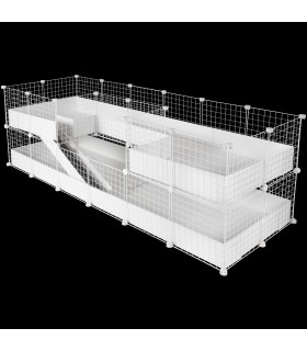 CagesCubes - CyC Deluxe TUNNEL-FUN-Käfig (2X6 + Loft 2X2 - Loft 2X2)