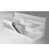 CagesCubes - CyC Deluxe TUNNEL-FUN-Käfig (2X5 + Loft 2X2 - Loft 2X1)