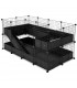 CagesCubes - Cage CyC Deluxe TUNNEL-FUN (2X4 + Loft 2X1 - Loft 2X1)