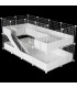 CagesCubes - CyC Deluxe TUNNEL-FUN Cage (2X4 + Loft 2X1 - Loft 2X1)