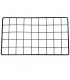 CagesCubes - Panneau / Grille HALF NOIR de 35,5 x 20 cm (1 unité)