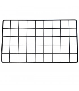 CagesCubes - Panel / Grid HALF BLACK of 35.5 x 20 cms (1 unit)
