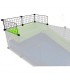 CagesCubes - Panel / Grid HALF WHITE 35.5 x 20 cms (1 unit)