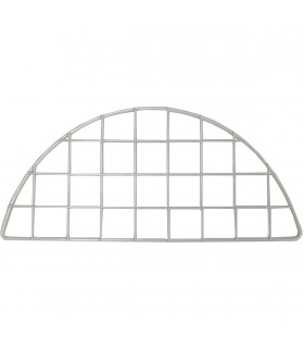 CagesCubes - Panel/Grid HALF ROUND BLANCO de 35.5 x 15 cms (1 ud)