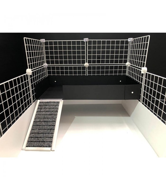 CagesCubes - LEVEL LOFT XL 2x1 - with ramp -