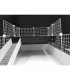 CagesCubes - LEVEL LOFT XXL 2x1.5 - with ladder -
