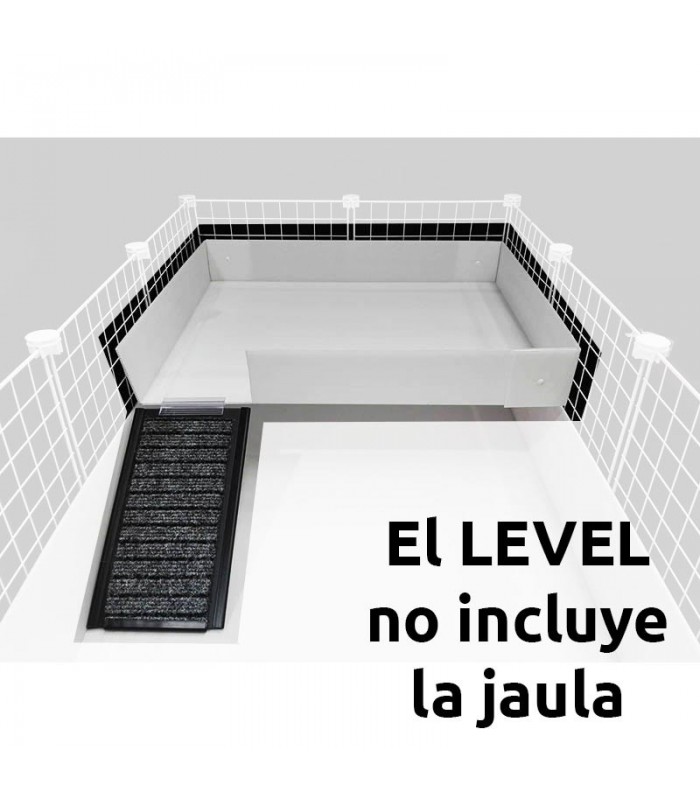CagesCubes - LEVEL LOFT XXL 2x1.5 - with ramp -
