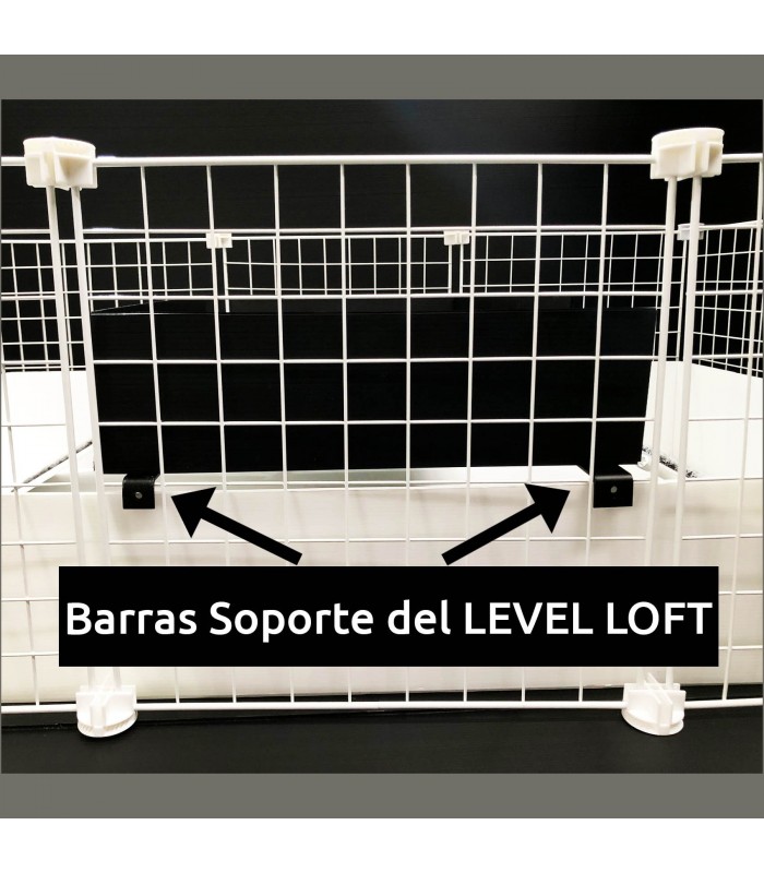 CagesCubes - LEVEL PLAYGROUND 2x1 - con 2 rampas -