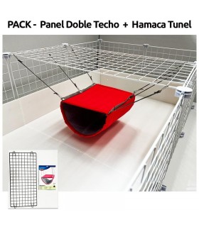 CagesCubes - PACK Double Roof + Tunnel Hammock