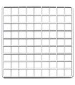 CagesCubes - Panel / Grid WHITE 35.5 x 35.5 cms (1 unit)